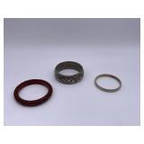 Lot of 3 Womens Bracelets