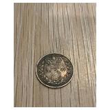 1883 Great Britain 3 Pence Silver Coin