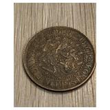 1841 Netherlands 2 -1/2 Cent