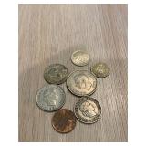 Lot of Various Vintage Coins SEE IMAGES