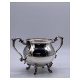 Vintage Sheridan Silver Plated Sugar Bowl