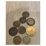 Lot of Vintage Coin Late 1800s -Mid 1900s