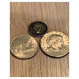 Lot of 3 United States Coins
