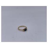 18K Gold Ring w/ Stones