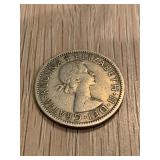 1957 Queen Elizabeth Two Schilling
