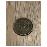 German 1 Coin