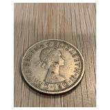 1966 Queen Elizabeth Two Schillings