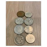 Lot of Vintage Coins SEE IMAGES