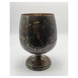 Vintage Silver Plated Trophy Goblet