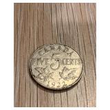 1922 Canada 5 Cent