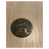 1896 British Penny w/ Flaws