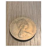 Queen Elizabeth 1975 10 Pence