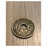1924 France   Liberte Egalite Fraternite 10C