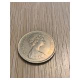 Queen Elizabeth 1976 - 10 Pence Coin