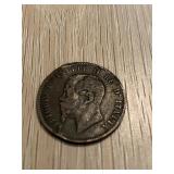 1867 Vittorio Emanuel Italian 10 Centesimi
