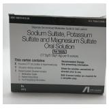 6- sodium sulfate, potassium sulfate, magnesium su