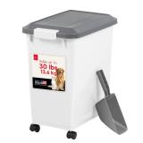 IRIS 30 Lbs. Airtight Pet Food Container | Dog & C