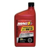 2 Pack Mag1 10W-30 Gasoline Synthetic Blend Motor