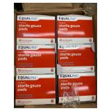 Case of 18 gauze pad boxes