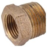 Anderson Metals 1/2 In. MPT x 1/4 In. FPT Red Bras