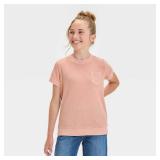 Girls' XL Short Sleeve Waffle T-Shirt - Cat & Jack