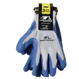 3 PAIR Wells Lamont Men's General Purpose Work Glo