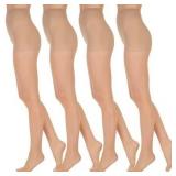 L'eggs Everyday Women's Reinforced Panty Sheer Toe