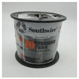 Southwire 22974037 100' 10 Gauge BLACK Stranded TH