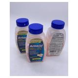3 Pack Good Sense Antacid Tablets