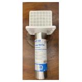 Lambro 222WS 3 In. Exhaust Wall Hood Vent, Removab