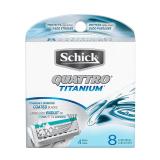 Schick Quattro Titanium Razor Blade Refills for Me
