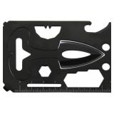 Explorer Credit Card Survival Tool Blk, 3.75 X 2.3