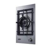 12 in. Gas Cooktop in Stainless Steel with 1-Burne
