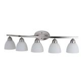 Patriot Lighting  Orion Chrome 5-Light Vanity Ligh