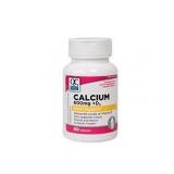 3 PACK Qc Calcium 600 W/d 60tb