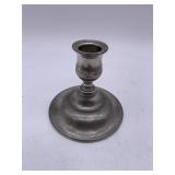 Vintage Pewter Candle Holder
