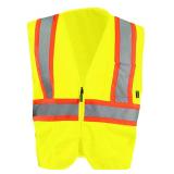 OccuNomix Hi-Vis Safety Vest, Ventilated Mesh, Cla