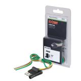 CURT 4 Flat Connector Plug 12 in.