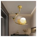 Bird Nest inspired chandelier