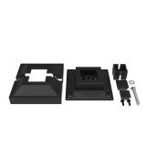 2 in. Black Surface Mount