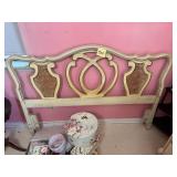 Vintage full size headboard