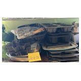 Assorted baking pans