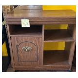 Vintage rolling entertainment cart