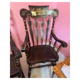 Vintage Nichols and Stone hand made maple rocki..