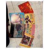 Kid's albums including Captain Kangaroo
