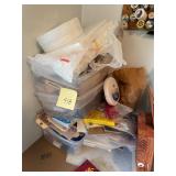 Assorted craft materials