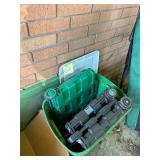 Folding utility trolleys or carts