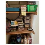 3 shelves of CD's