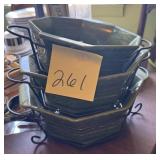 Temptation Willimasburg Green serving dishes wi..