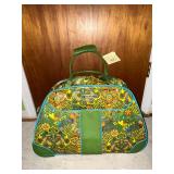 Vintage 1970s Double Dutch Club luggage bag